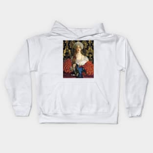 The Blue Bird - Frank Cadogan Cowper Kids Hoodie